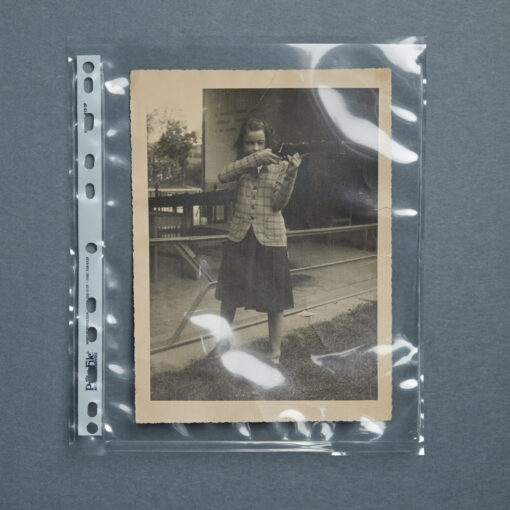 Busta Plastic Files con perforazione e foto di esempio interna